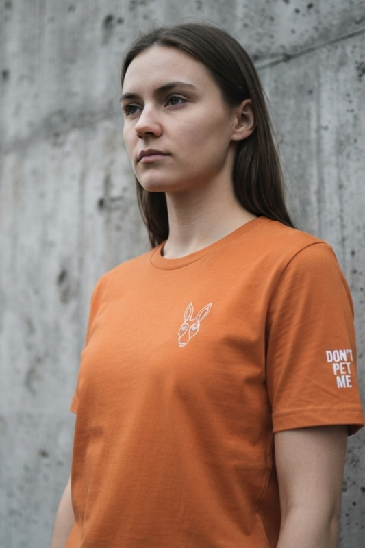 She Waits. She Wins. Burnt Orange Graphic Tee | Women's Streetwear | The Patient Ones STBN