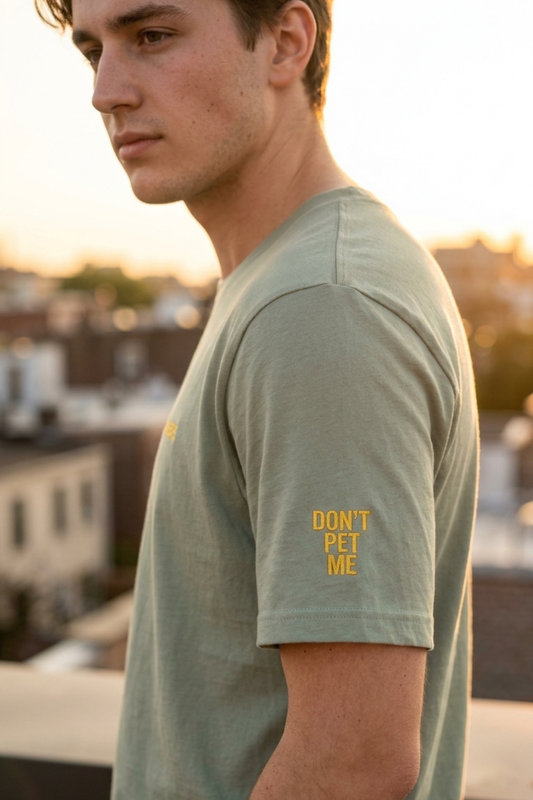 STBN Donkey Still Here Tee – Sage | Men's Streetwear