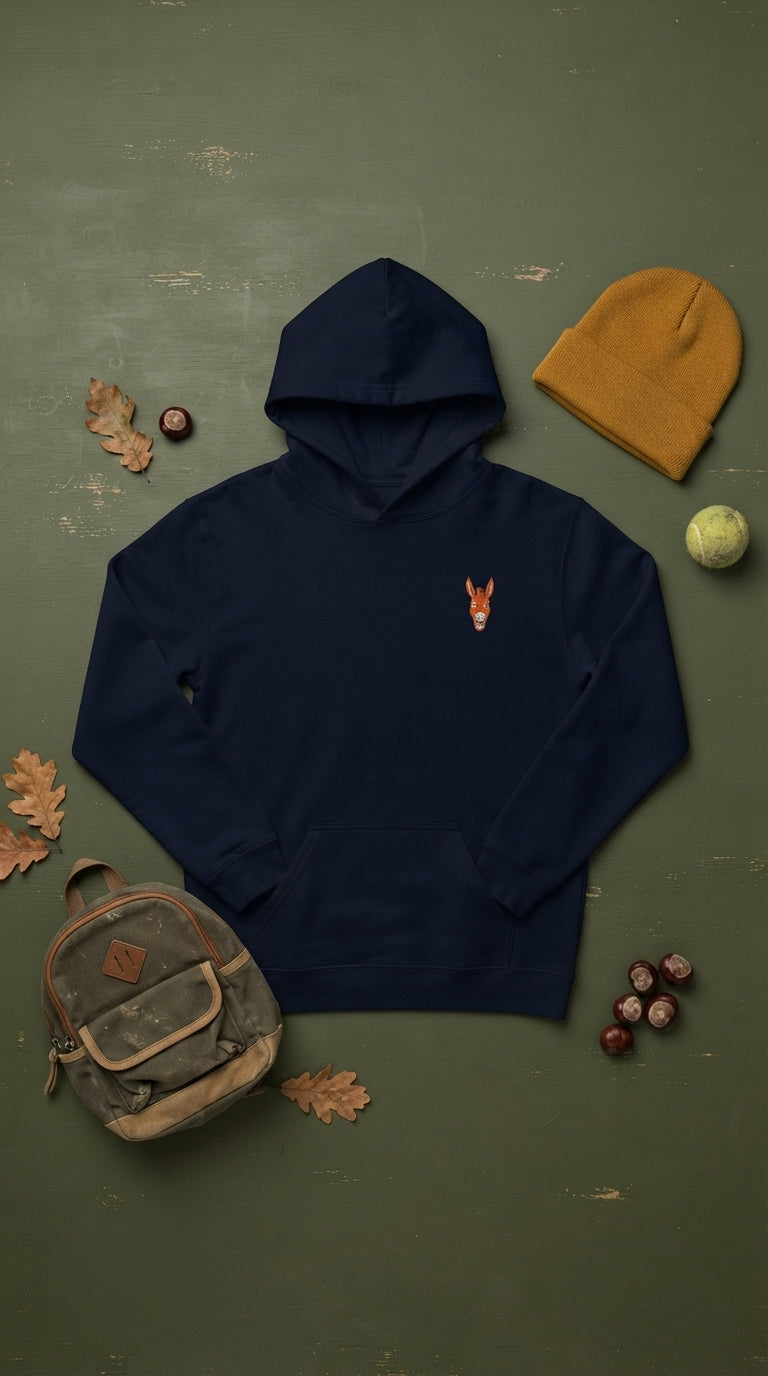 STBN Donkey Kids' Navy Hoodie – Stubborn By Nature | Kinderen