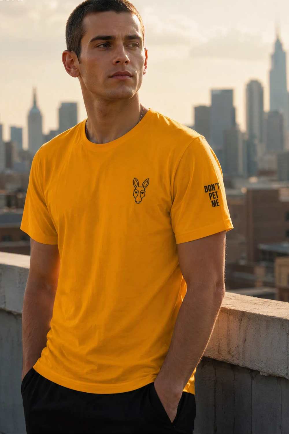 Unbothered. — Burnt Orange Graphic Tee | STBN