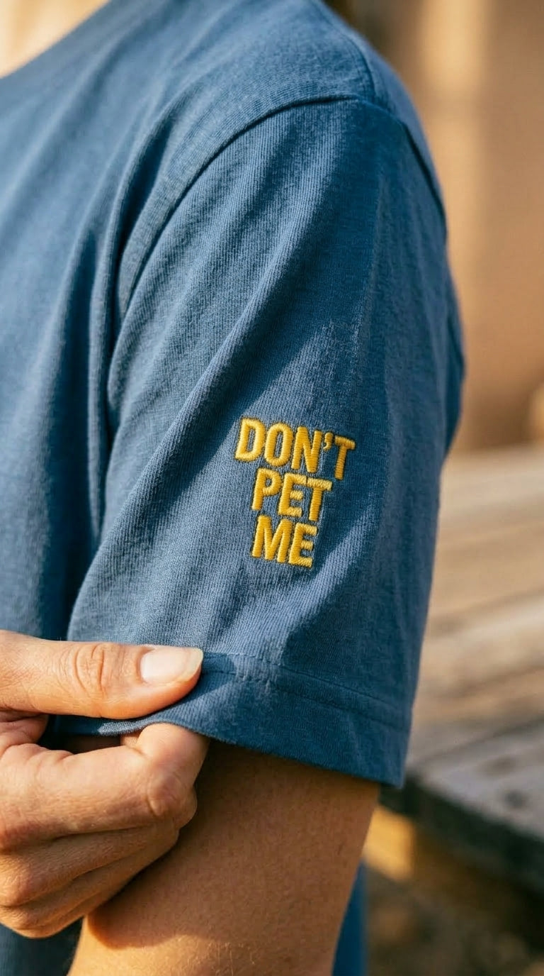 Still Not Listening. — Steel Blue Graphic Tee | Men's  Streetwear | Stay Stubborn STBN