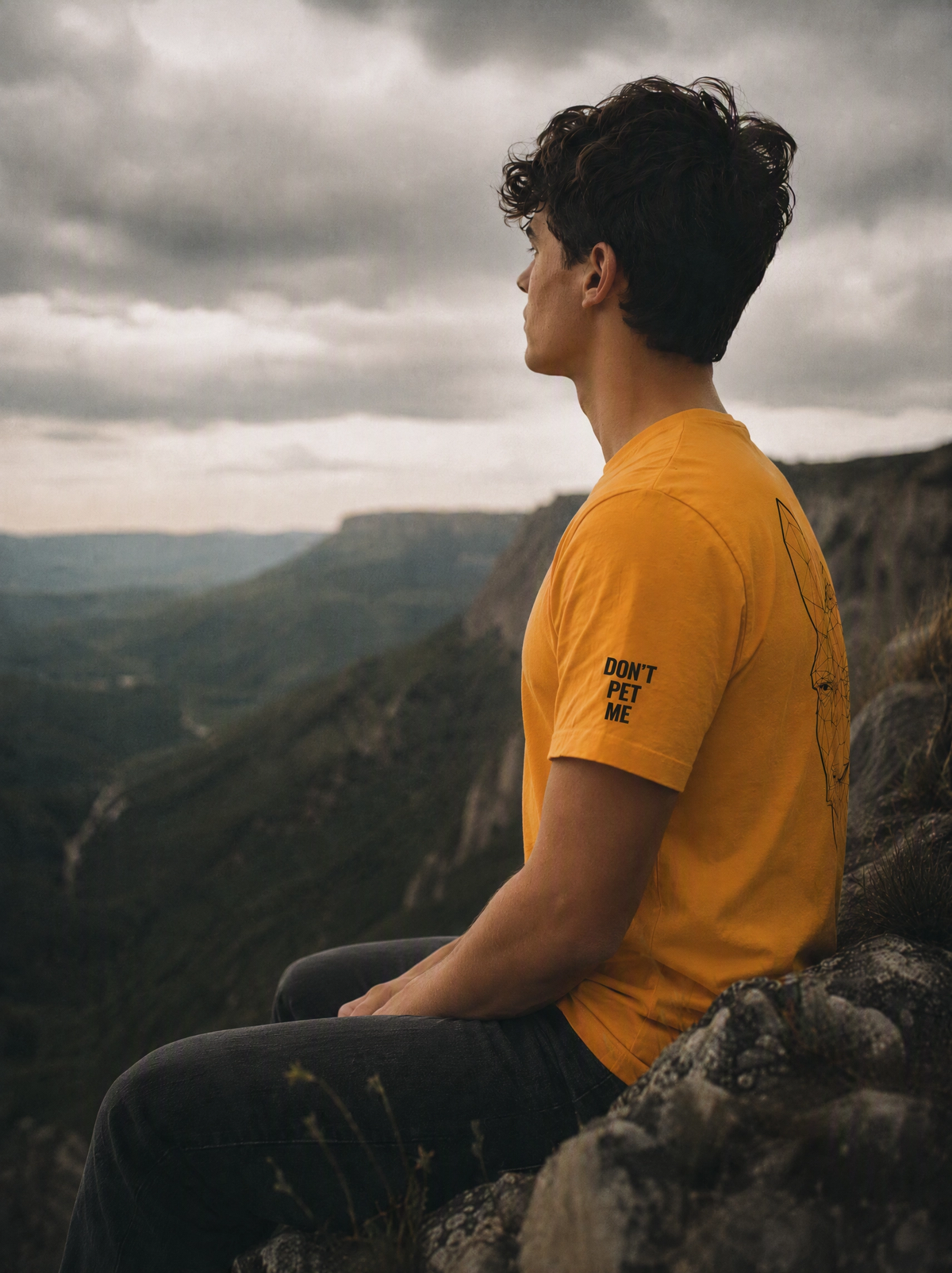Unbothered. — Burnt Orange Graphic Tee | STBN
